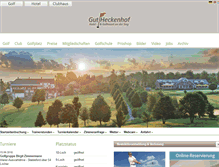 Tablet Screenshot of gut-heckenhof.de